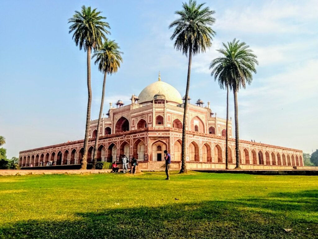A monumental South Asian mausoleum illustrating the architecture of tombs and memorials