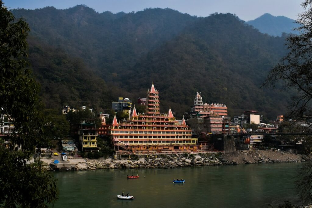 A high Himalayan mountain landscape associated with pilgrimage and sacred geography